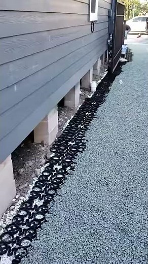 Tru grid permeable paver driveway