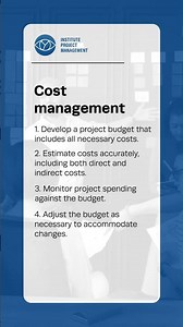 Cost management