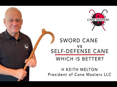 Sword Cane vs Self-Defense Cane: Which is better?