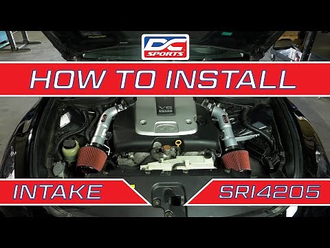 DC Sports 07-08 Infinity G35 Intake Install - SRI4205