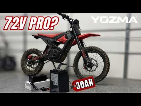 Yozma IN 10 Pro 60V to 72V Conversion - Amorge 30AH Battery