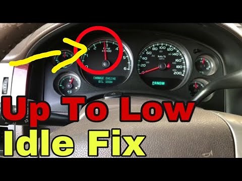 Chevrolet Tahoe Idle Reset Or Relearn After Clean Throttle Body