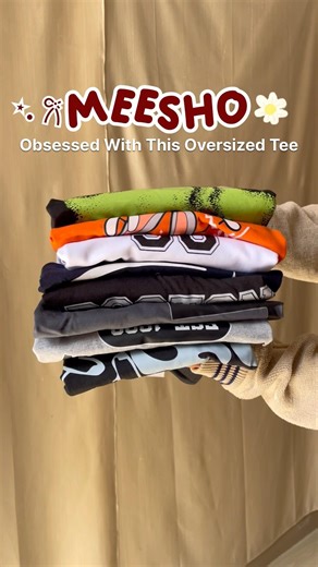 Oversized T-Shirts Under ₹250 😱 Meesho Best Picks #shorts #meeshohaul