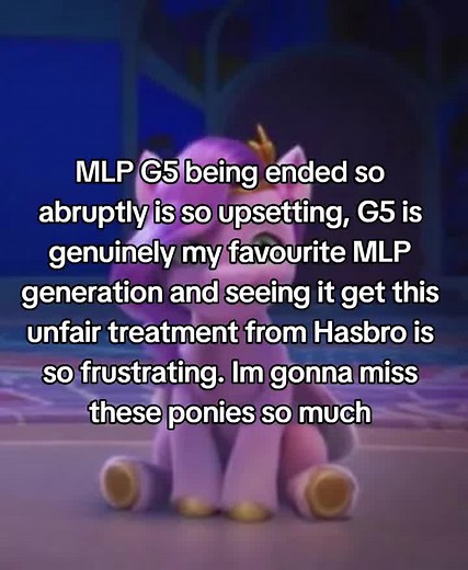 I won't stop posting about G5, it will always be my favourite generation and I'll always be able to talk about it. The G5 community has made me so many friends and the show has gotten me through a lot of rough times, it's so upsetting to see the show end #mylittlepony #mylittleponyg5 #mlpg5 #mlp #mlpgen5 #mlpfandom