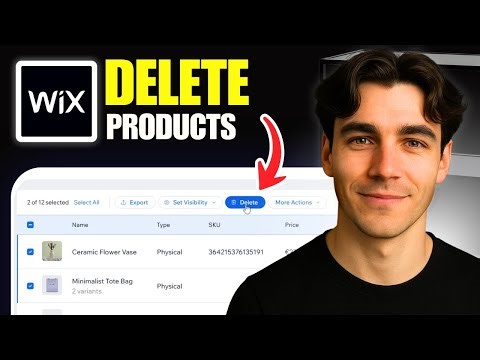 How to Delete Products on Wix (Tutorial 2026)