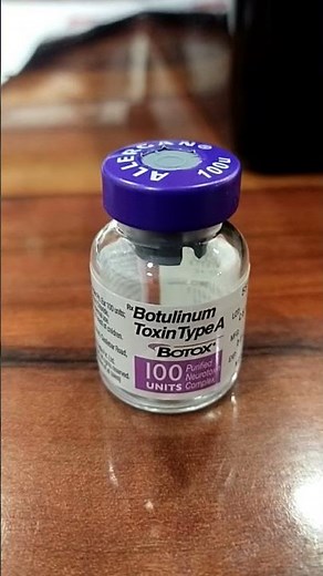 dilution of Botox 100 units