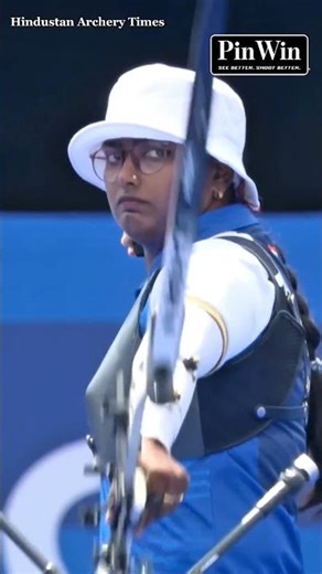 Indian archery star Deepika Kumari delivered a powerful performance at the Paris 2024 #Olympics