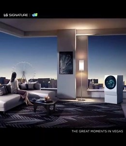 LG SIGNATURE TWINWash® Washer Dryer Combo is the epitome of timeless beauty and durability. The stunning white enamel top and front surfaces retain its gleam with an easy-to-clean, corrosion resistant façade. The contrasting round black tempered glass door is the focal point of the washing machine, and is reminiscent of the city's iconic High Roller, the world's tallest observation wheel that stands at the centre of the celebrated Las Vegas Strip. Designed to take care of two loads simultaneousl