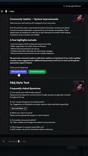 How to Make Discord EMBEDDED messages with Buttons in 2026 Components V2 #discord #embedded #coding
