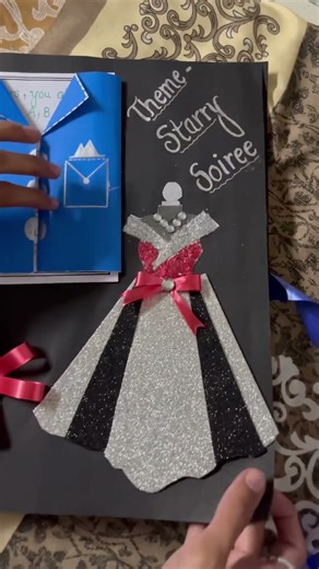 Freshers party invitation idea …watch full vlog ❤️#selfmade #selfmadeinvitationcard #freshersparty