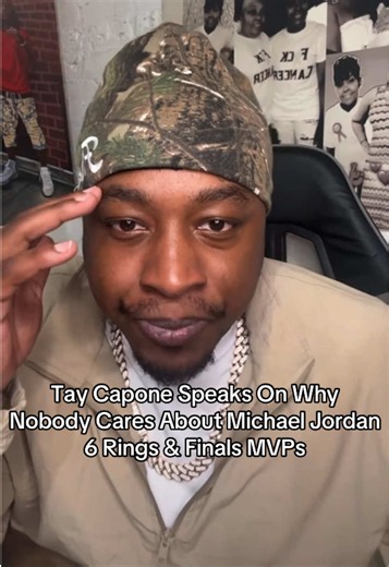 Tay Capone Speaks On Why Nobody Cares About Michael Jordan 6 Rings & Finals MVPs#forvoupage_ #tay600clips #taycapone #taycaponeclips #tay600
