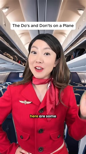 69K views · 1.8K reactions | Things you should (and should NOT) do on a flight  #tips #benice #safetravels | jeenie.weenie | Facebook