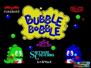 Bubble Bobble on the ZX Spectrum - Epic! #bubblebobble #taito #arcade #zxspectrum #retrogaming | Classic Replay