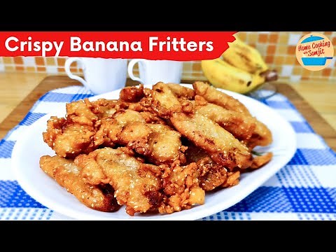 Crispy Banana Fritters Recipe | Pisang Goreng