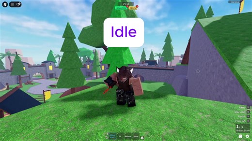 Hidden Blade Showcase in Combat Warriors