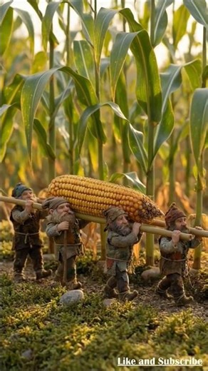 🔥 Tiny Dwarf Cooks GIANT Popcorn ASMR! Explosive Magic 🍿| #youtubeshorts #ai #food #asmr #explore