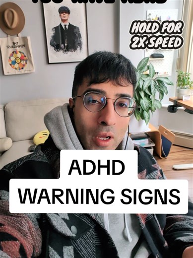 Warning signs you might have #ADHD