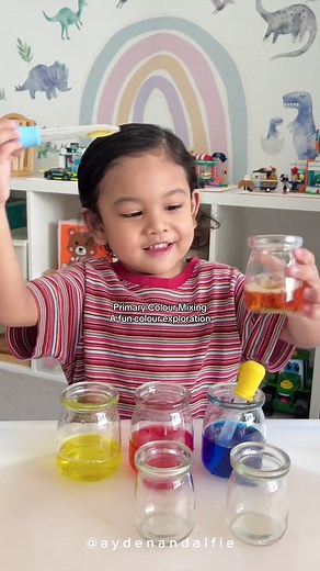 Fun Preschool Color Mixing Activity