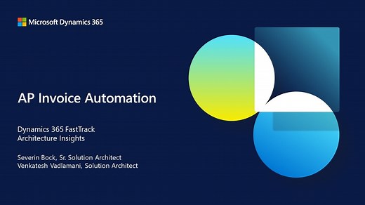 Dynamics 365 Finance: AP Invoice Automation
