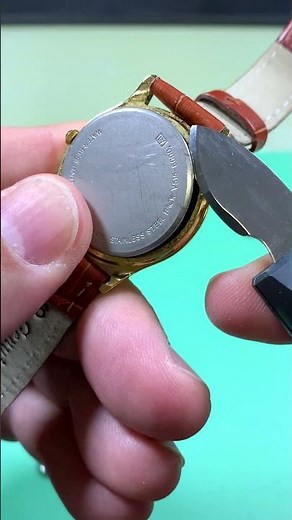 How to Change a Watch Battery