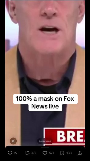 This is 1000% of mask on live TV#fyp ##fyppppppppppppppppppppppp #mask | robert howard