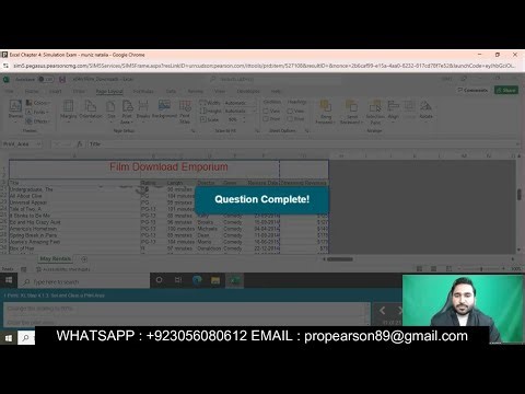 Excel Chapter 4: Simulation Exam | Simulation Exam