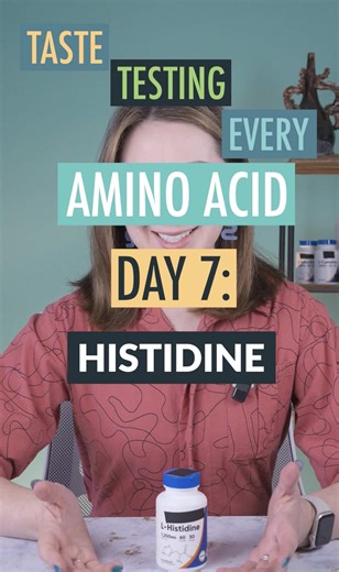 Histidine really let me down. Maybe I should have just tried more? #aminoacids #biochemistry #science