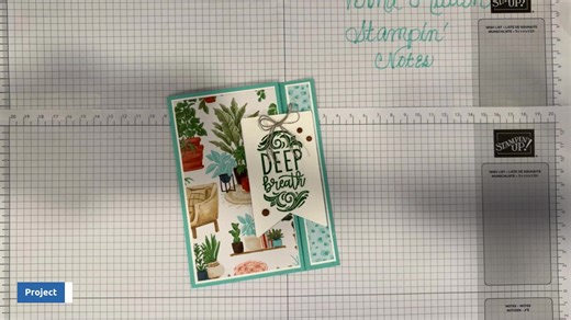 MAKE AN EASY FUN FOLD CARD WITH NEW PRODUCTS! | StampinNotes