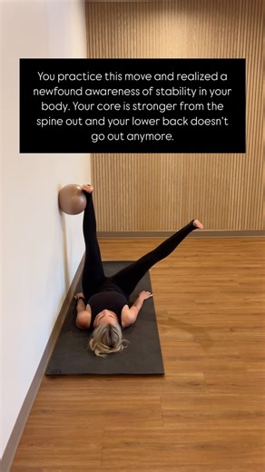 6.6K reactions · 196 comments | Use the small ball as biofeedback to wake up deep stabilizers that often go dormant— especially if you've got back pain. Boost your mind-muscle connection and feel the difference. Try it out! If you need a small ball, this one is a 9" Pilates ball. Comment BALL and I will send you a link to my favorite! | Mandy Froehlich | Facebook