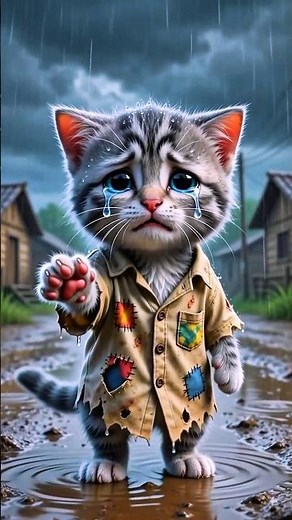 She Cried "Mom"... But No One Came Back 😭 | The Saddest Kitten Story Ever | Emotional Cat Animation