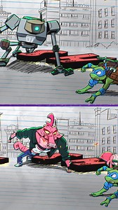 spot the differences with your little turts 👀 Tales of the #TMNT new series premieres August 9 exclusively on Paramount | Teenage Mutant Ninja Turtles