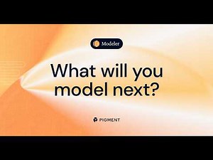 Pigment's Modeler Agent