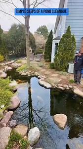 279K views · 386 reactions | It’s always important to know your cleanout steps! Of course every pond is different, which means every cleanout is different; but here are the basic steps to every pond cleanout! #pond #clean #transformation #koi #howto #steps #maintenance | Team Aquascape | Facebook