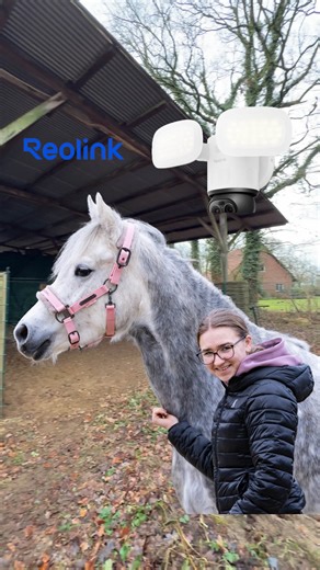 Lia & Alfi - OFFICIAL on Instagram: "Anzeige📹 Im neuen Ponystall fehlt jetzt noch eine Kamera, wir haben ja alles mit @reolink_deutschland überwacht und das ist einfach super mit Pferden. Es gibt auch Kameras mit Flutlicht, die neben der Kamerafunktion auch alles ausleuchten. Wir durften die neue TrackFlex Floodlight schon testen und überwachen damit den Hofbereich, die wäre auch super für den Ponystall. Ab März ist sie für alle verfügbar. Ihr könnt euch aber schon jetzt eine Early-Bird 