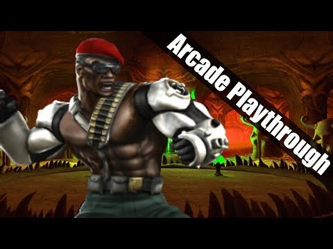 Mortal Kombat Armageddon - Jax - Arcade Playthrough