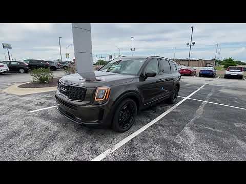 2022 KIA TELLURIDE SX PRESTIGE NIGHTFALL IN DARK MOSS WITH BLACK