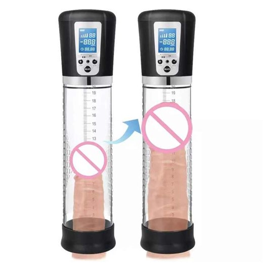 Electric Male Masturbators with Adjustable Suction for penis enlarger vibrator device