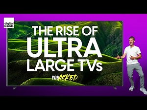 The Rise of Ultra-Large TVs, New Streamer or New TV? | You Asked Ep. 66