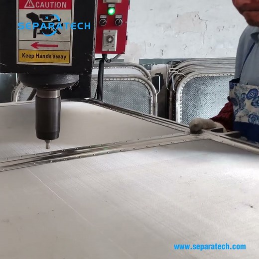 Riveting Fixing of Leaf Filter Elements