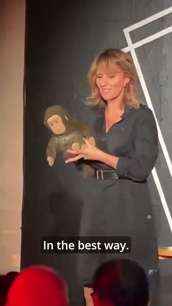 202K views · 2.5K reactions | Monkey causes some Nervous Laughter Come see me live here - ninaconti.net/live #NinaConti #comedy #ventriloquist #audienceparticipation #puppetmaster #monkey #stage #gig #foryoupage #follow #followme #followers #viralpost #funny #funnyvideos #tiktokcomedy #comedyvideo #laughter #nervous #funny #lol | Nina Conti | Facebook