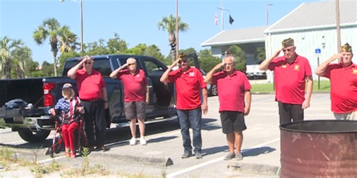 VFW holds flag retirement ceremony for Flag Day
