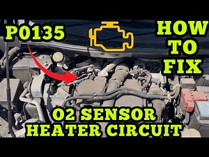 Nissan Diesel P0135 O2 Sensor Heater Circuit - LOCATION - DIY - HOW TO FIX