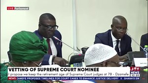 4.5K views · 63 reactions | Vetting of Supreme Court judge nominees: More criminal cases will go to tribunal courts because they don’t handle civil cases; we need more tribunal courts – Justice Senyo Dzamefe. #JoyNews | JoyNews | Facebook