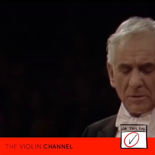 5.4K views · 133 reactions | Composer & conductor Leonard Bernstein died on this day in 1990 | During his lifetime, he received 11 Emmy Awards and 17 Grammy Awards, including the Lifetime Achievement and Kennedy Center Honor | In this clip, Bernstein conducts Elgar's 'Nimrod' from his work "Enigma Variations" with the BBC Symphony Orchestra in 1982 | Read more at https://theviolinchannel.com/leonard-bernstein-composer-conductor-died-on-this-day-1990/ | The Violin Channel | Facebook