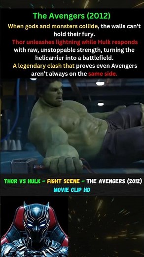 The Avengers (2012) - Thor vs Hulk - Fight Scene #thor #hulk