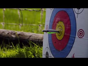 Crossbow target practice