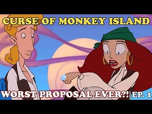 Curse of Monkey Island Ep. 1 | Cursed Proposal?! 💍 Guybrush Turns Elaine to Gold