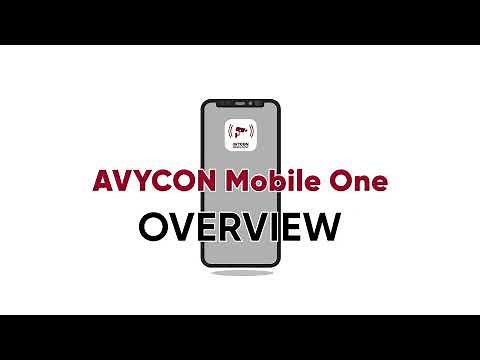 AVYCON Mobile One App Overview
