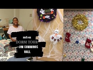 Dorm room tour // MTSU : Jim Cummings Hall