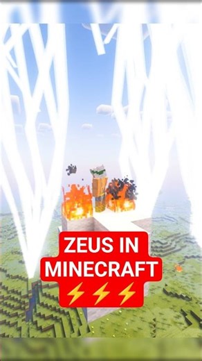 ZEUS IN MINECRAFT NO MODS ⚡